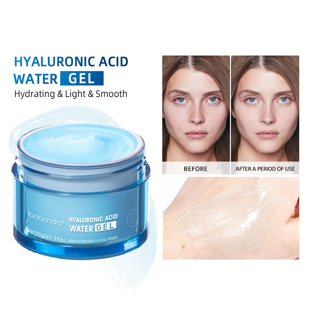 Hydro Boost Gel hidratante facial con ácido hialurónico, crema para hidratar y suavizar la piel extra seca