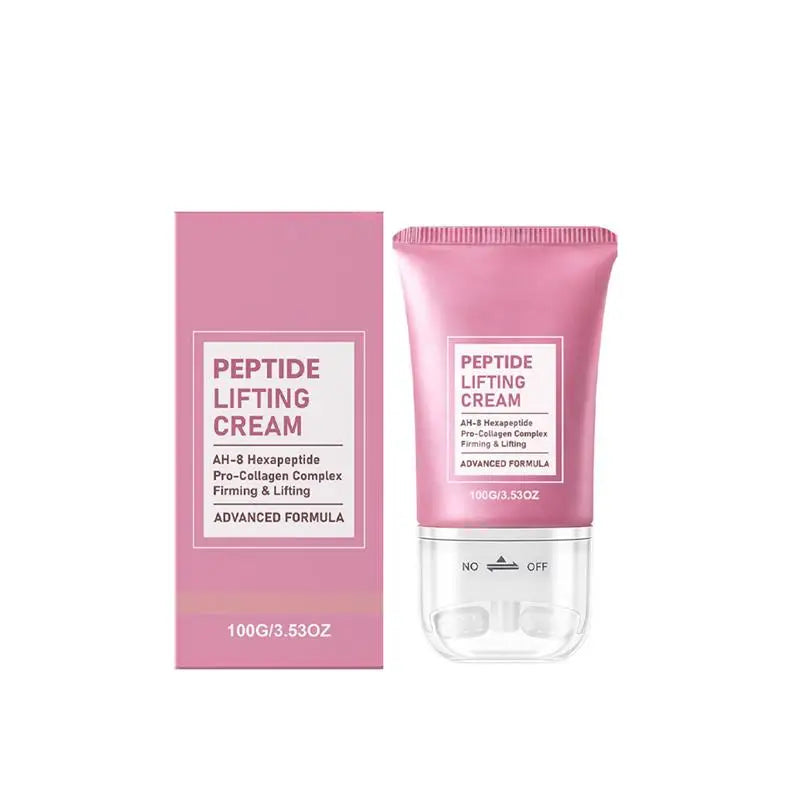 Crema Refinadora de Colágeno y Retinol con Gua Sha, Reduce las Líneas Finas, Crema Hidratante para Cuello y Rostro, Masajeador Facial, Cuidado de la Piel Coreano