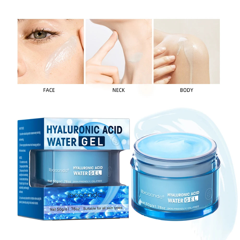 Hydro Boost Gel hidratante facial con ácido hialurónico, crema para hidratar y suavizar la piel extra seca